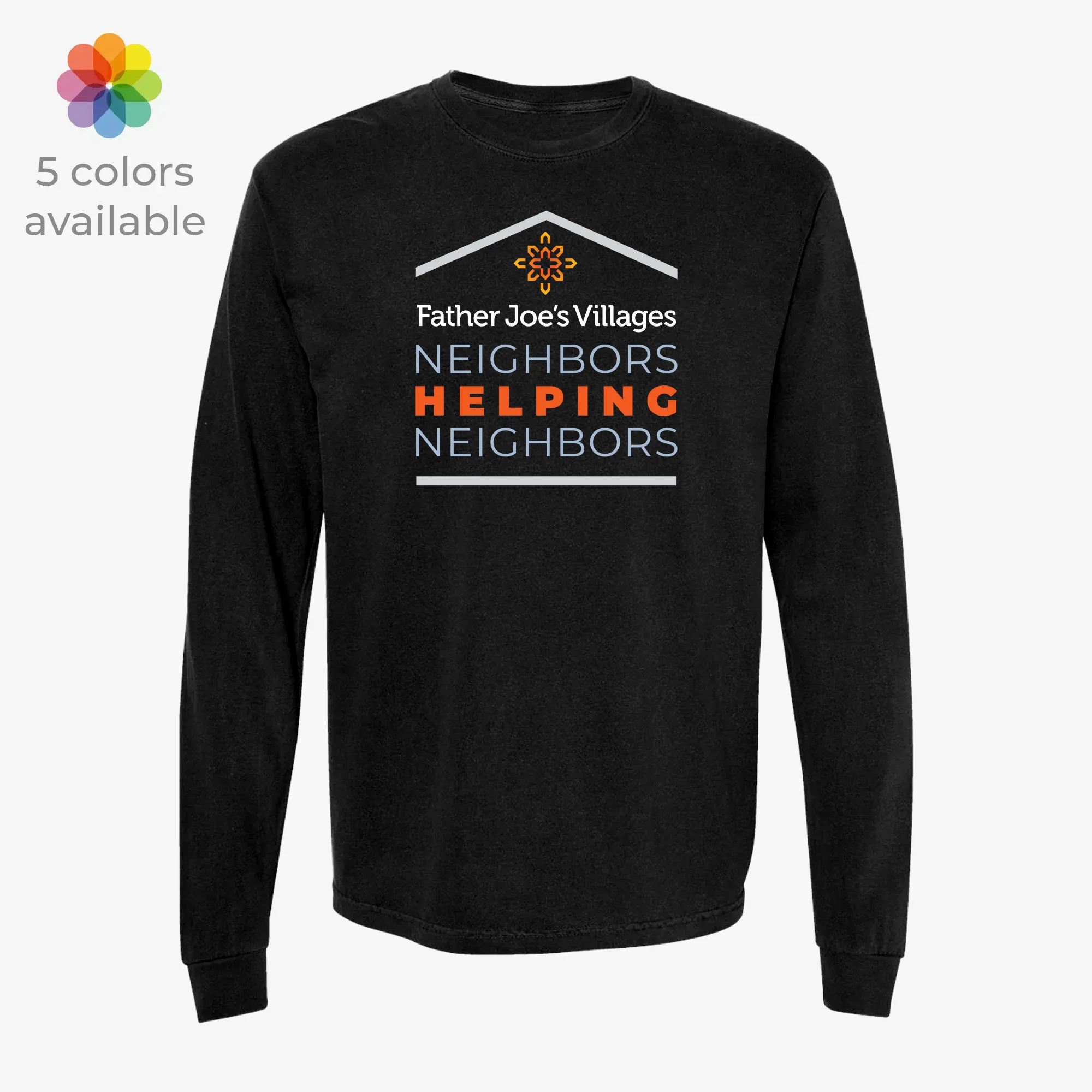 Neighbors Helping Neighbors Long Sleeve Tee - Image 3