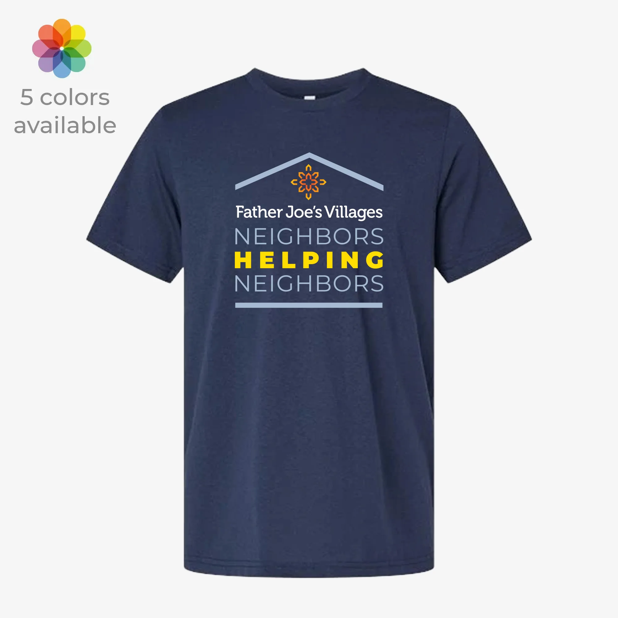 Neighbors Helping Neighbors Logo T-shirt - Image 5