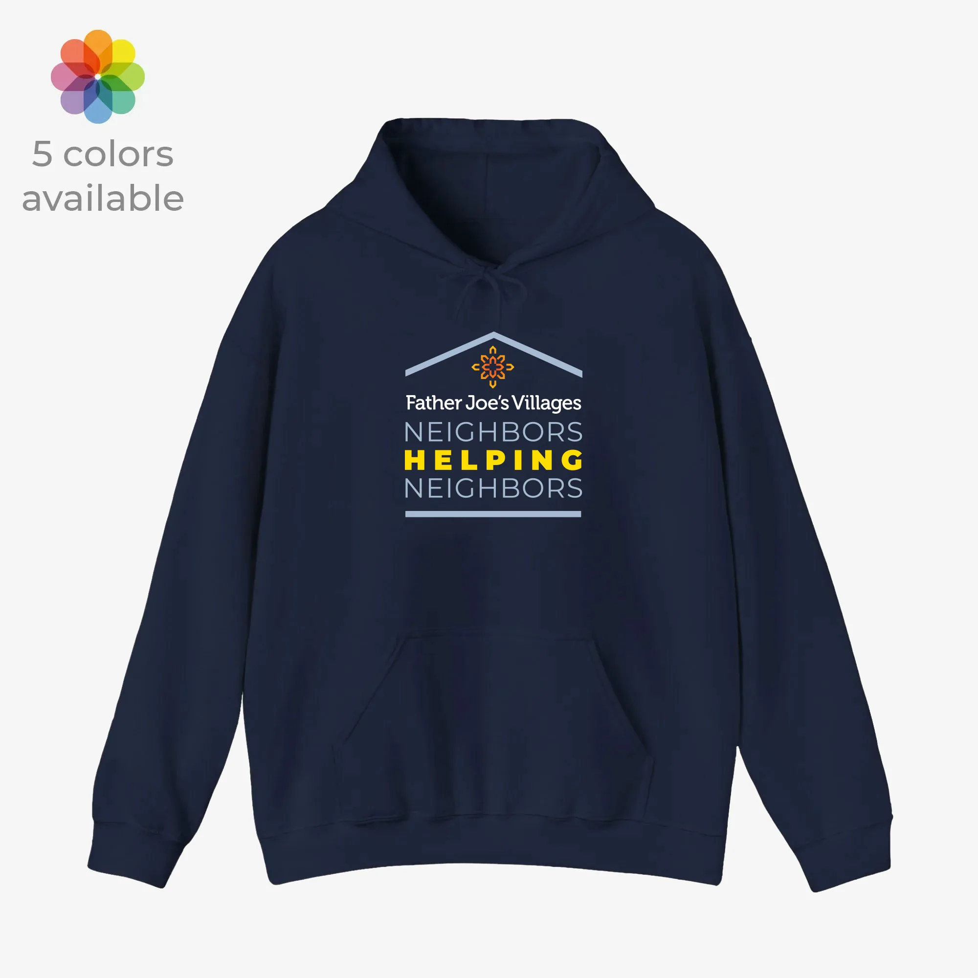 Neighbors Helping Neighbors Logo Hoodie - Image 4
