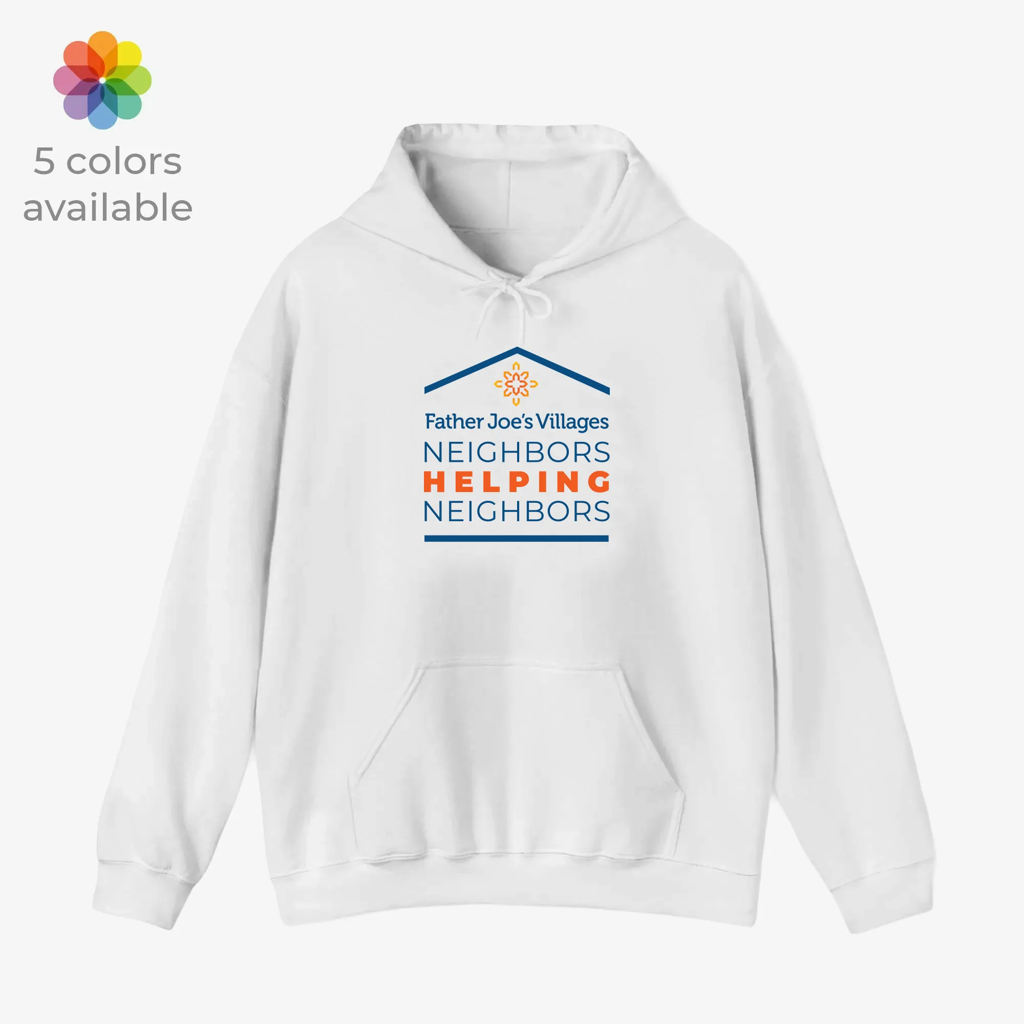 Neighbors Helping Neighbors Logo Hoodie - Image 3