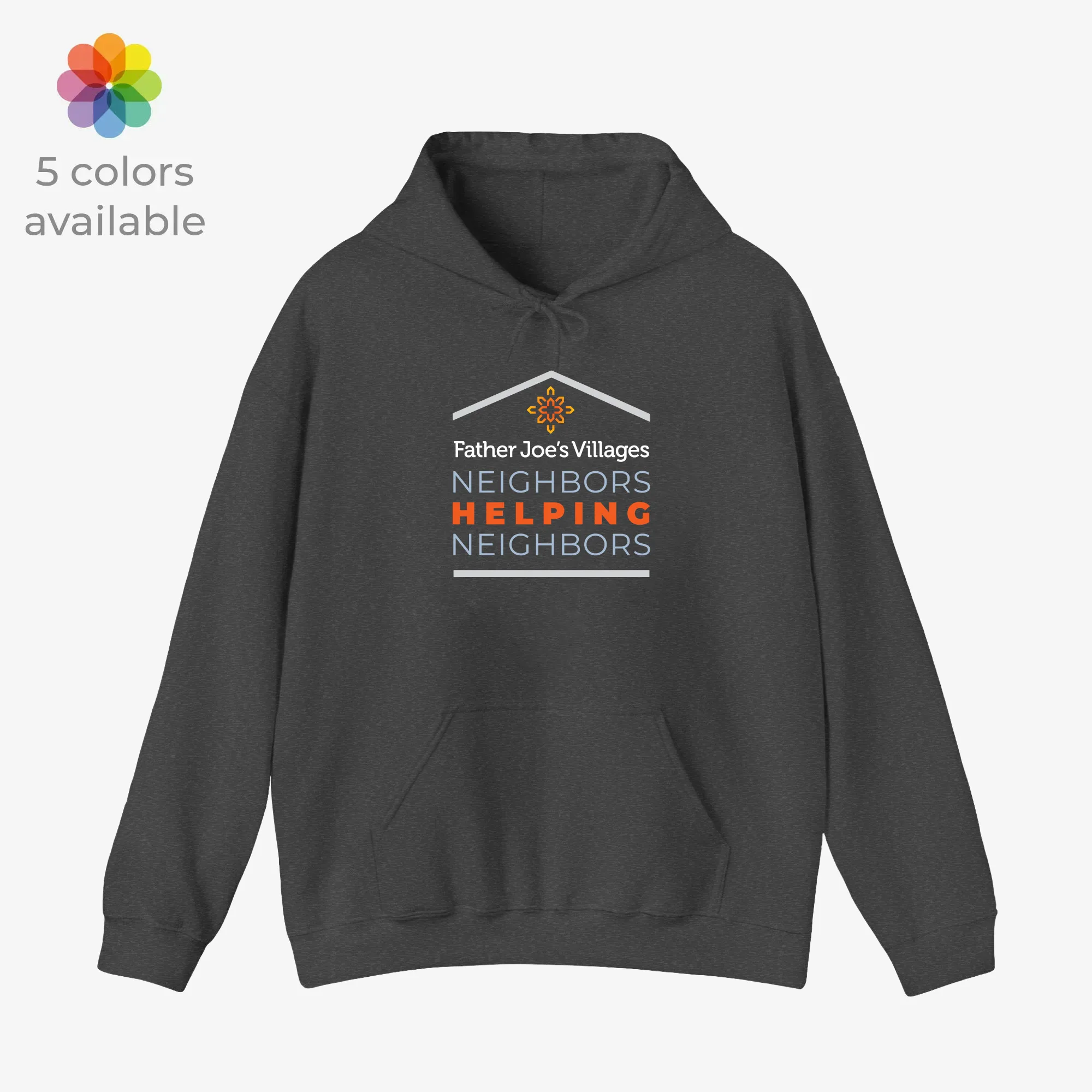 Neighbors Helping Neighbors Logo Hoodie - Image 2