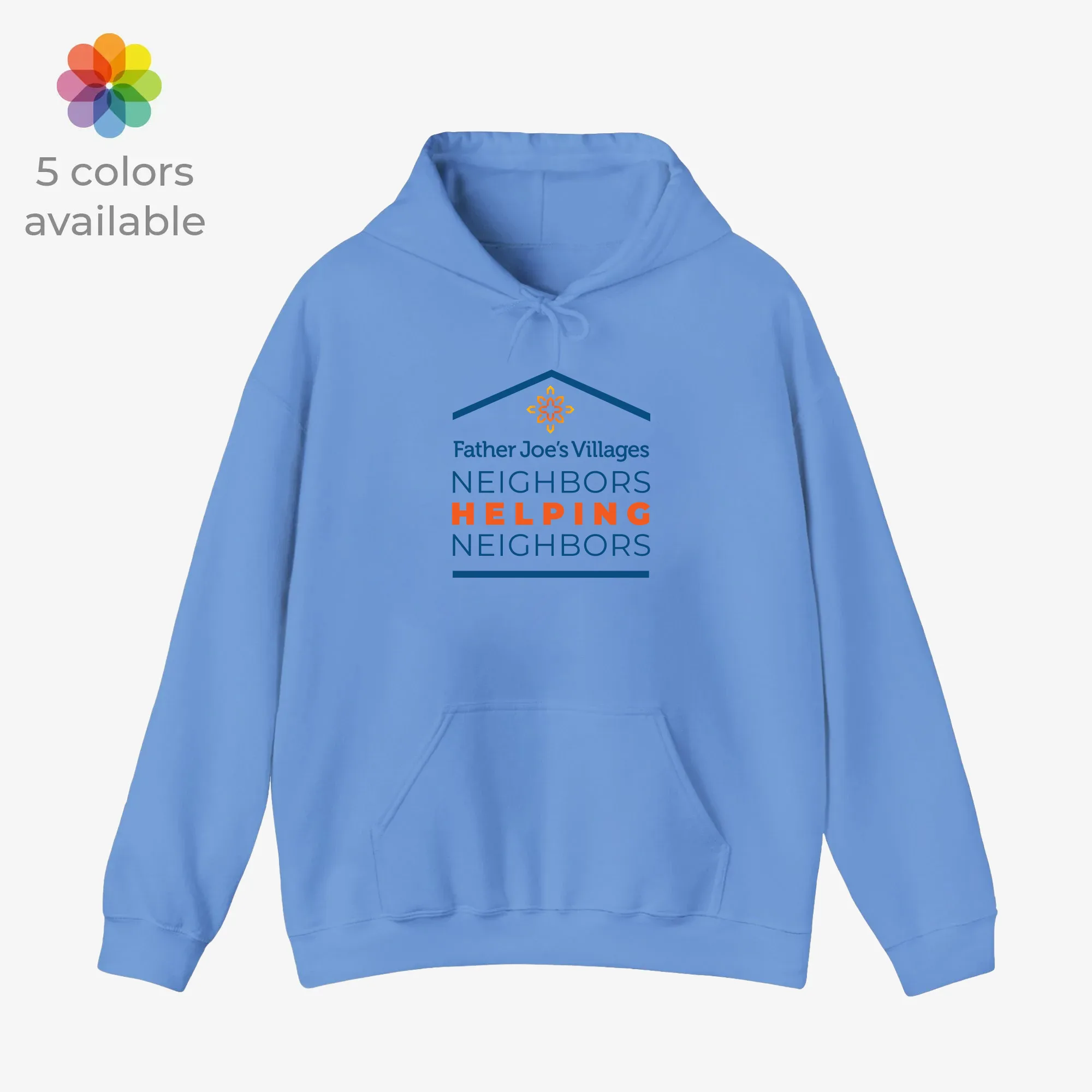 Neighbors Helping Neighbors Logo Hoodie - Image 5