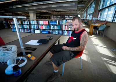 Some homeless find relief in air-conditioned library. Others seek out shade on the street. – San Diego Union-Tribune