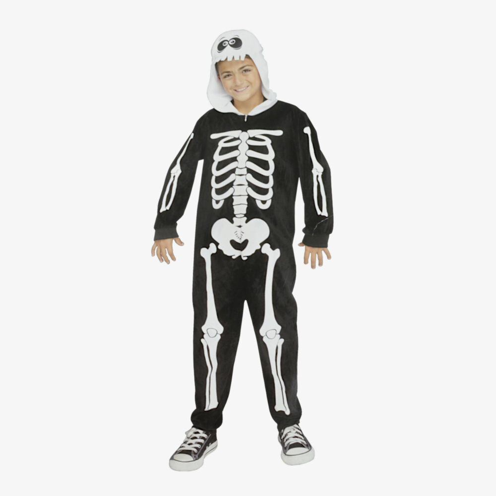 Fun World Skeleton Squad Kids Costume