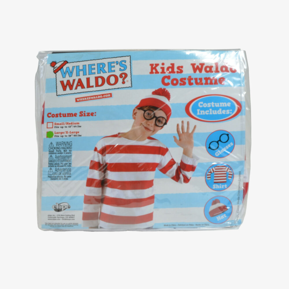 Kids Waldo Costume
