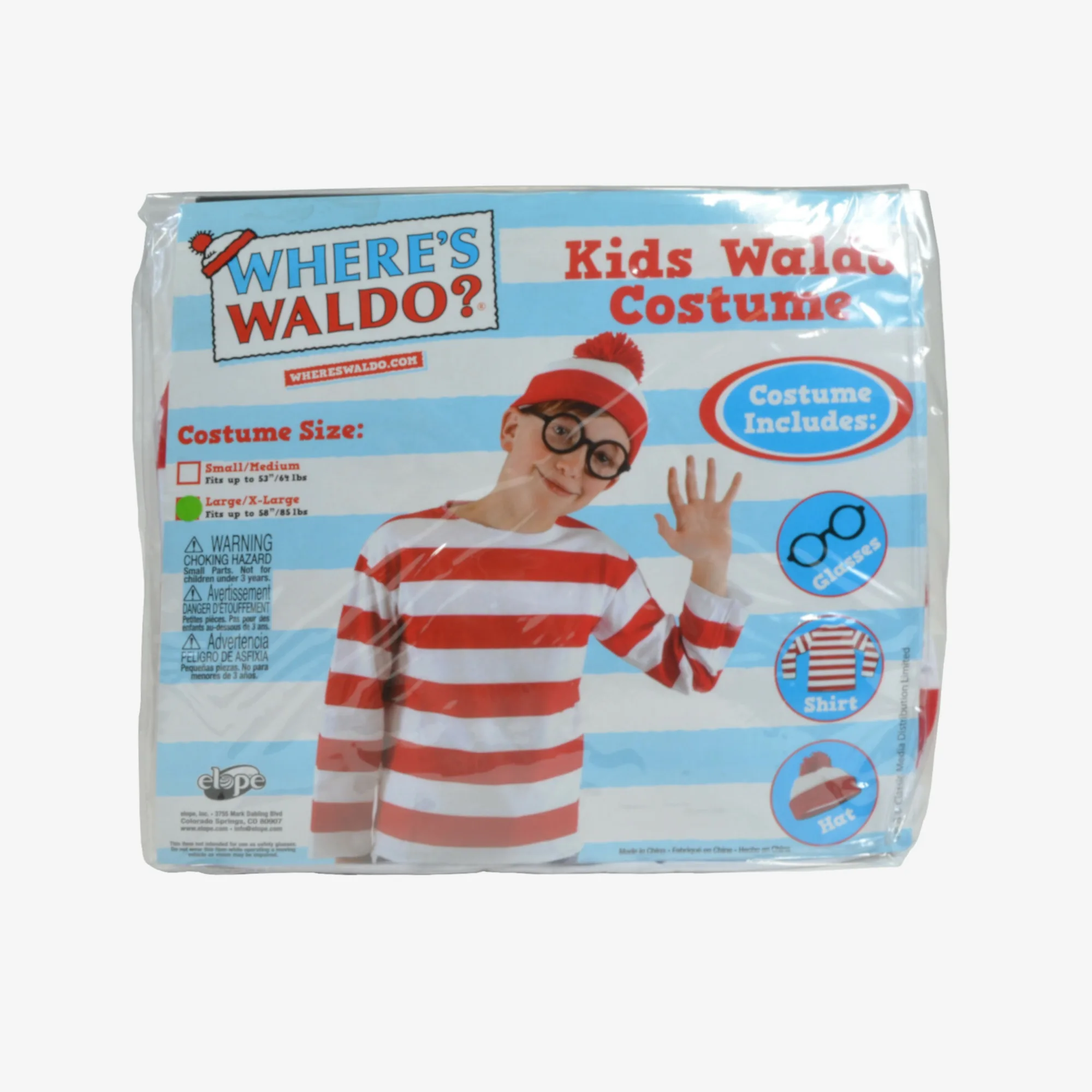Kids Waldo Costume
